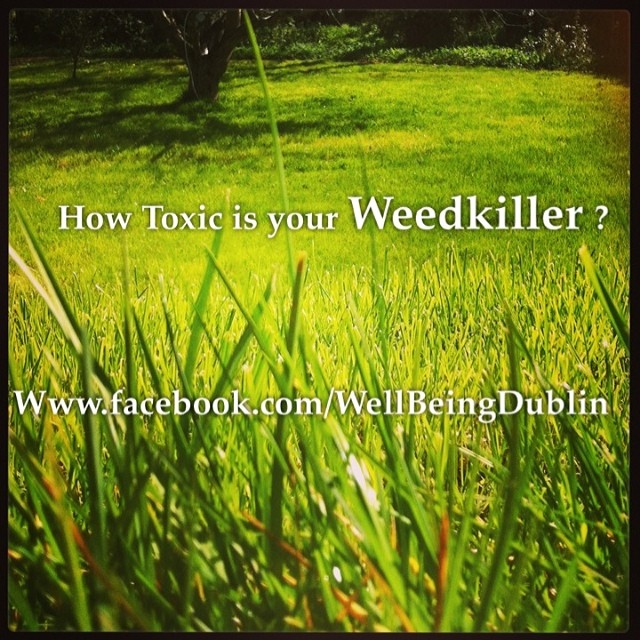 Why you should avoid toxic weedkiller in your garden